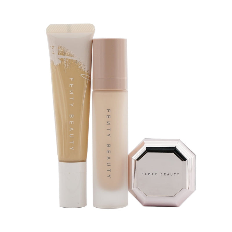 Fenty Beauty by Rihanna Pro Filt'R Hydrating Complexion Kit: Foundation 32ml + Primer 32ml + Instant Retouch Setting Powder 7.8g - #140 