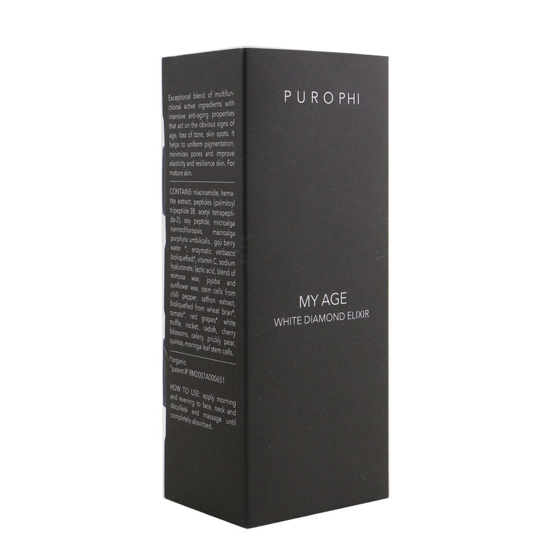 PUROPHI My Age White Diamond Elixir  30ml/1.01oz