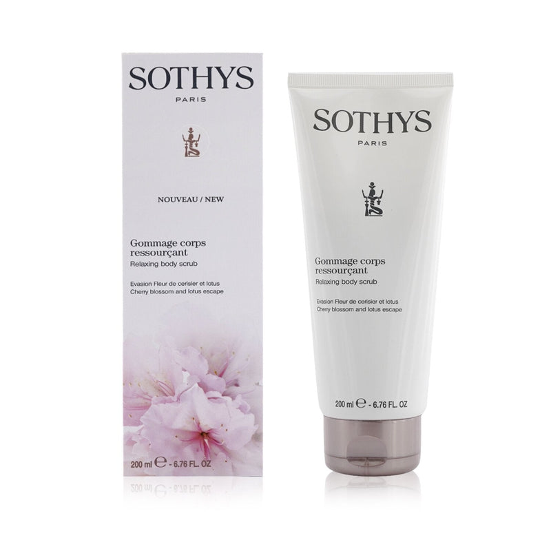 Sothys Relaxing Body Scrub - Cherry Blossom & Lotus Escape  200ml/6.76oz