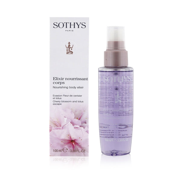 Sothys Nourishing Body Elixir - Cherry Blossom & Lotus Escape  100ml/3.38oz