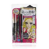 KISS ME Heroine Make Long & Curl Mascara Advanced Film + Smooth Liquid Eyeliner Set - #01 Black  2pcs