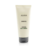 Ahava Superfood Kale & Turmeric Shower Gel 