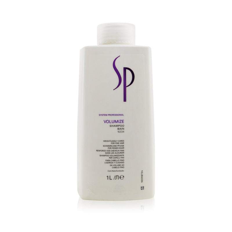 Wella SP Volumize Shampoo - For Fine Hair (Bottle Slightly Crushed) 