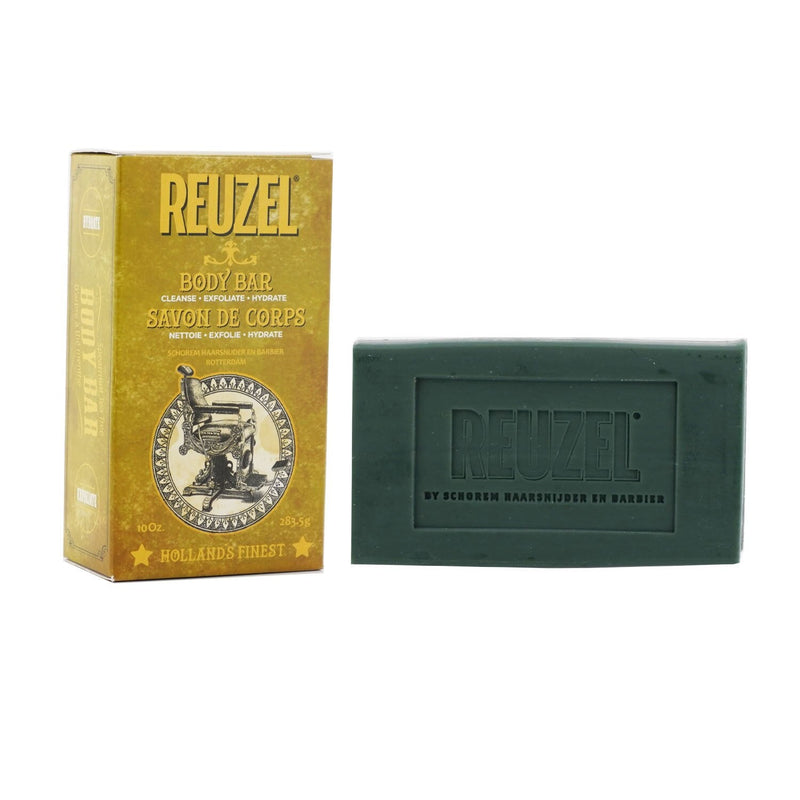 Reuzel Body Bar Soap - Cleanse, Exfoliate, Hydrate 3 