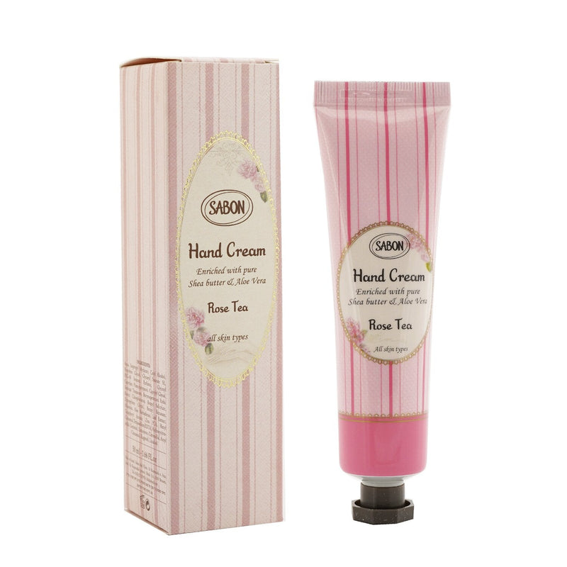 Sabon Hand Cream - Rose Tea (Tube) 