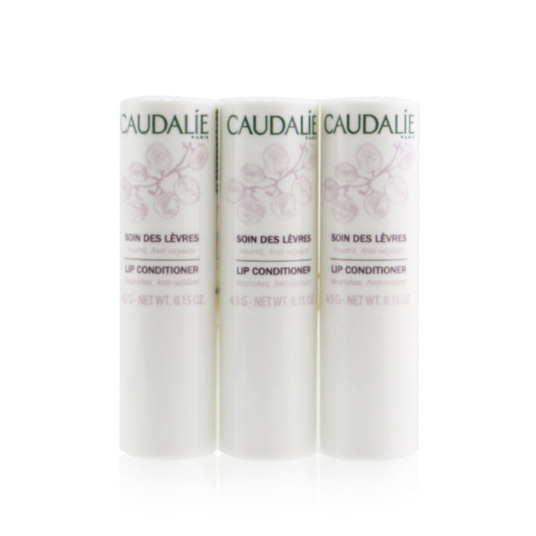 Caudalie Lip Conditioner Trio: 3x Lip Conditioner 4.5g/0.15oz 