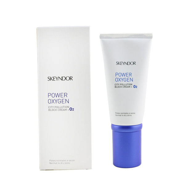 SKEYNDOR Power Oxygen City Pollution Block Cream + O2 (For Normal To Dry Skin) 