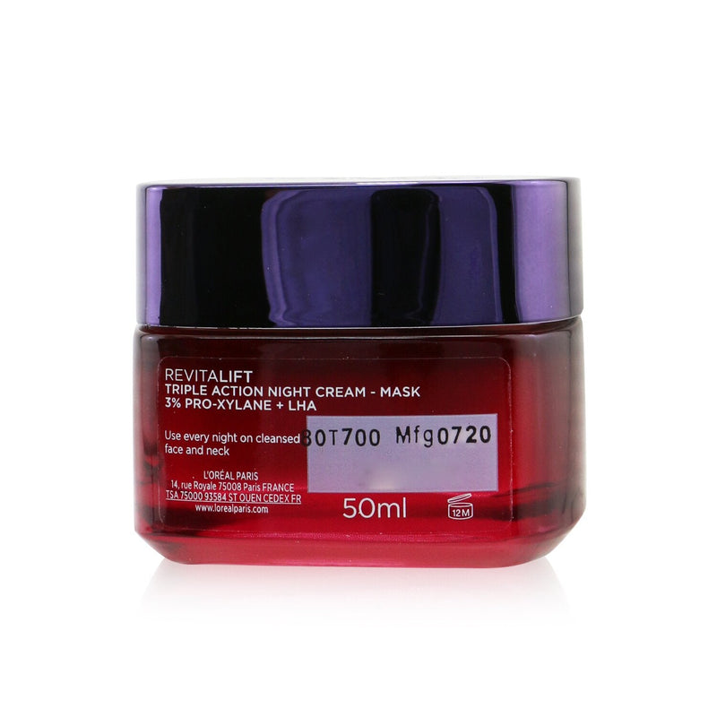 L'Oreal Revitalift Triple Action Night Cream-Mask 