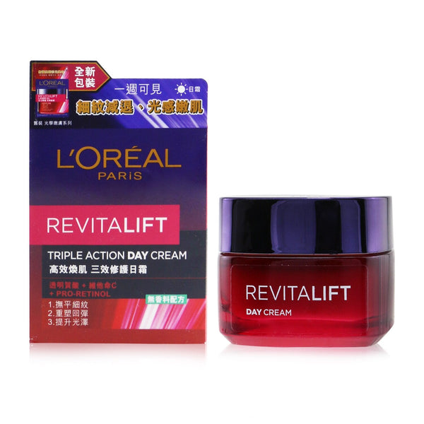 L'Oreal Revitalift Triple Action Day Cream With Pro-Retinol 