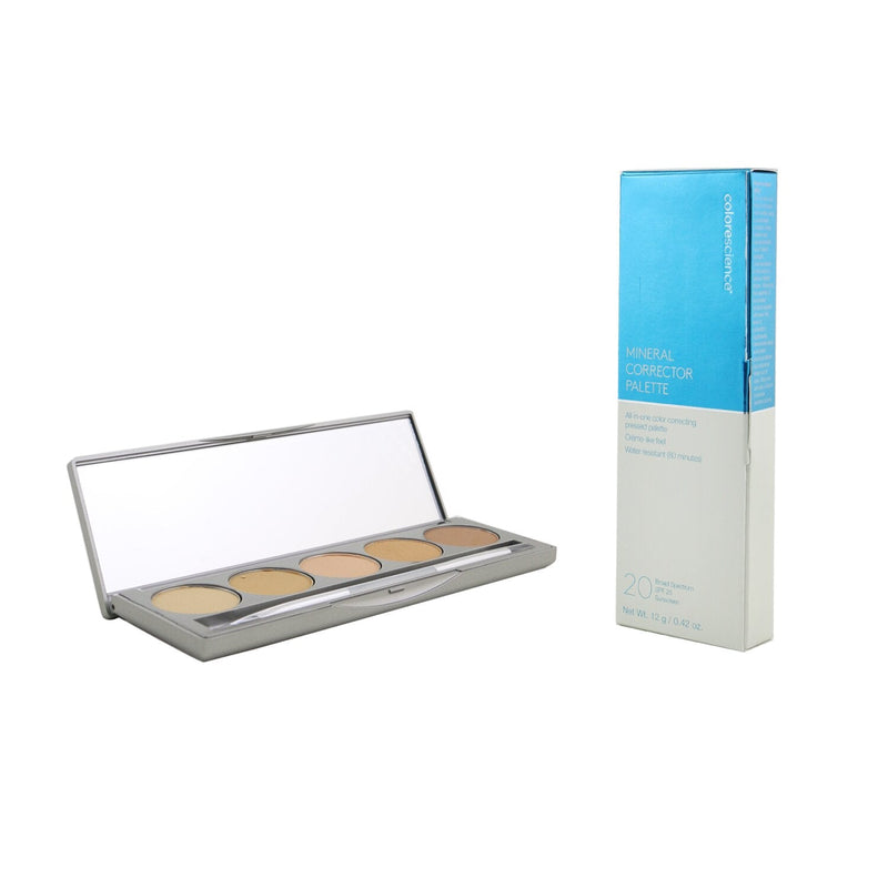 Colorescience Mineral Corrector Palette SPF20 (5x Corrector)  12g/0.42oz