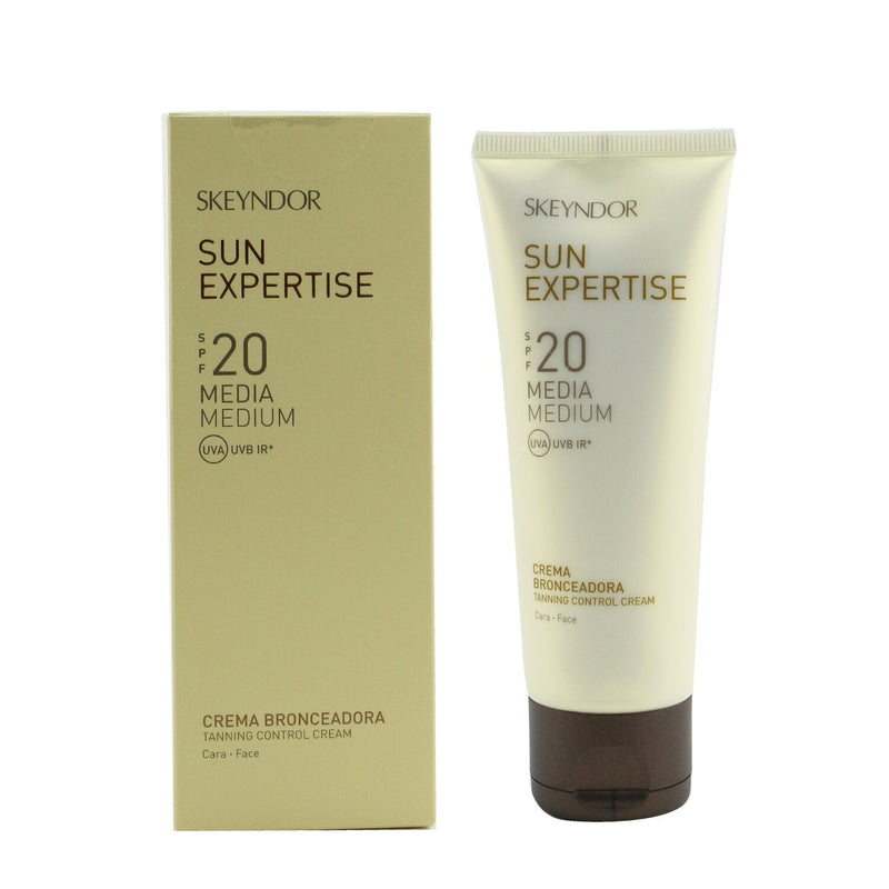 SKEYNDOR Sun Expertise Tanning Control Face Cream SPF 20 (Water-Resistant) 