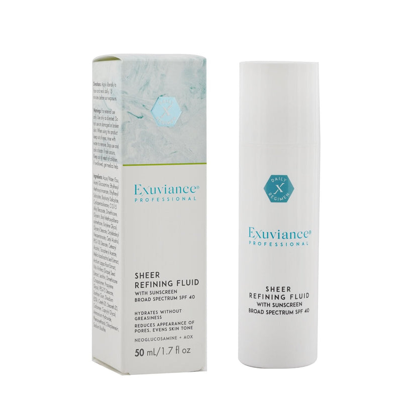 Exuviance Sheer Refining Fluid SPF 40 