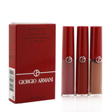 Giorgio Armani Lip Maestro Intense Velvet Color Set (3x Mini Liquid Lipstick) - #101,#400,#501  3x3.5ml/0.12oz