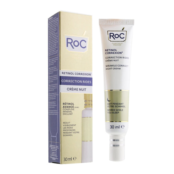 ROC Retinol Correxion Wrinkle Correct Night Cream - Advanced Retinol With Exclusive Mineral Complex 