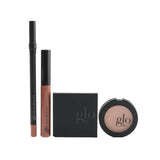 Glo Skin Beauty Desk to Datenight (Mini Shadow Quad + Blush + Lip Pencil + Lip Gloss) - # Bon Voyage 