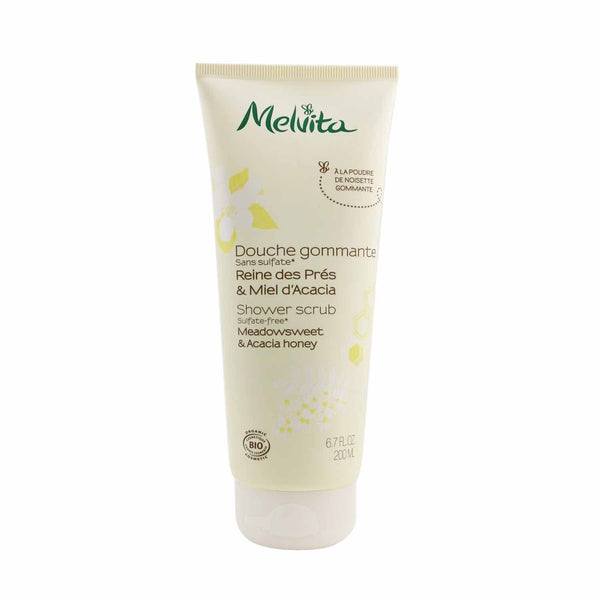 Melvita Meadowsweet & Acacia Honey Shower Scrub 