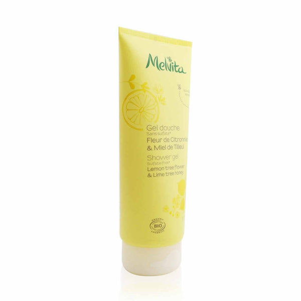 Melvita Lemon Tree Flower & Lime Tree Honey Shower Gel 