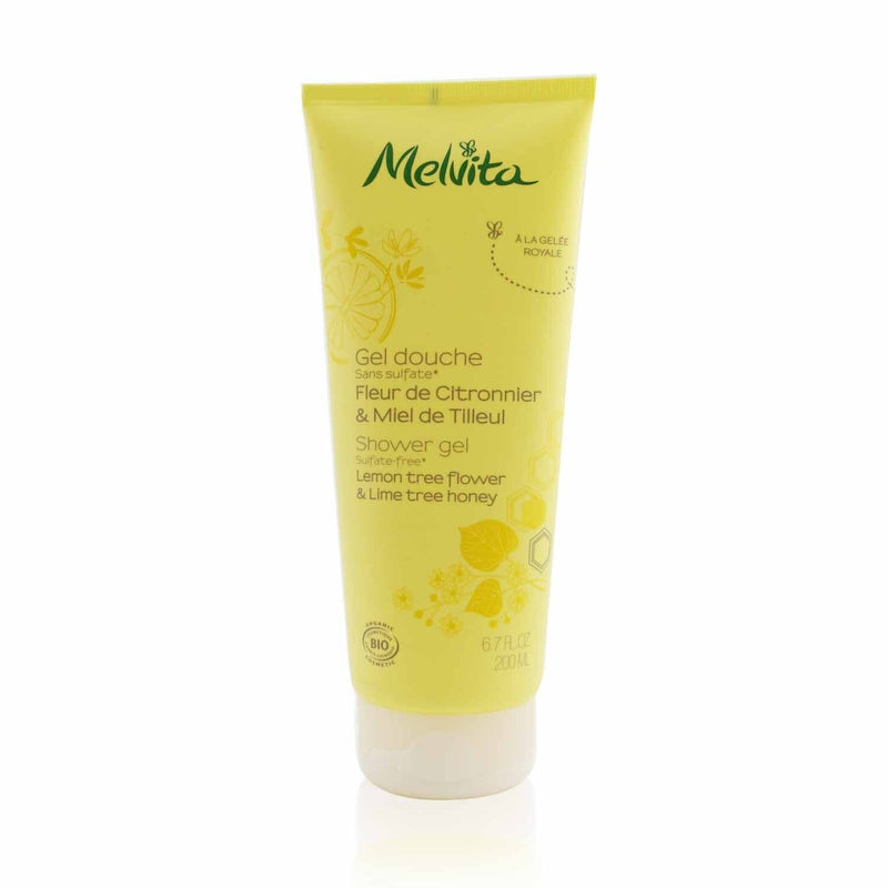 Melvita Lemon Tree Flower & Lime Tree Honey Shower Gel 