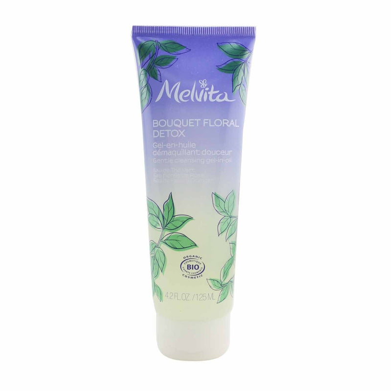 Melvita Bouquet Floral Detox Organic Gentle Cleansing Gel-In-Oil 