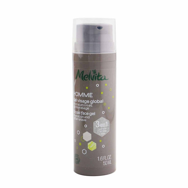 Melvita Homme Global Face Gel - Hydration & After Shave 