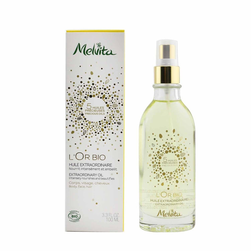 Melvita L'Or Bio Extraordinary Oil - For Body, Face & Hair 