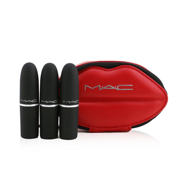 MAC Powder Kiss Lipstick Set (3x Lipstick) 