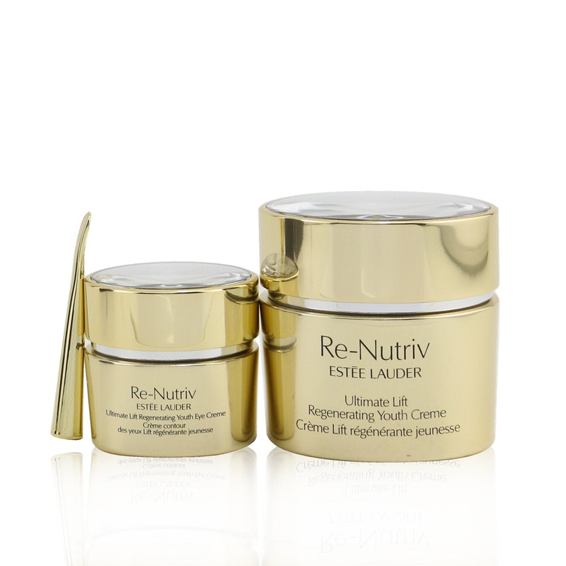 Estee Lauder Re-Nutriv Ultimate Lift Regenerating Youth Face & Eye Set: Face Creme 50ml/1.7oz+ Eye Creme 15ml/0.5oz 