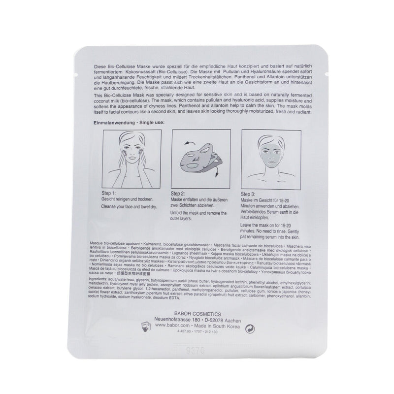 Babor Skinovage [Age Preventing] Calming Bio-Cellulose Mask - For Sensitive Skin 