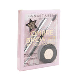 Anastasia Beverly Hills Ombre Brow Kit (Brow Powder Duo + Mini Clear Brow Gel + Brush 7B) - # Soft Brown  3pcs