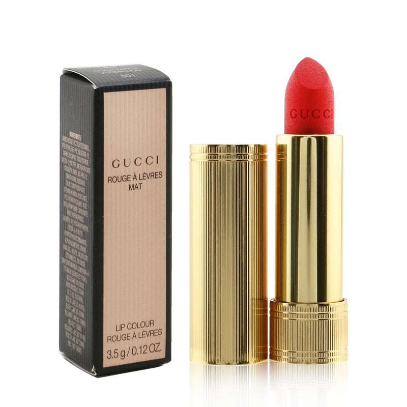 Gucci Rouge A Levres Mat Lip Colour - # 501 Constance Vermillon  3.5g/0.12oz