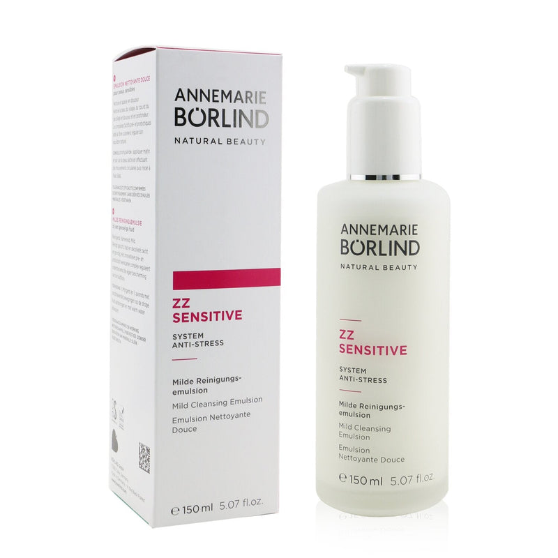 Annemarie Borlind ZZ Sensitive System Anti-Stress Mild Cleansing Emulsion - For Sensitive Skin 