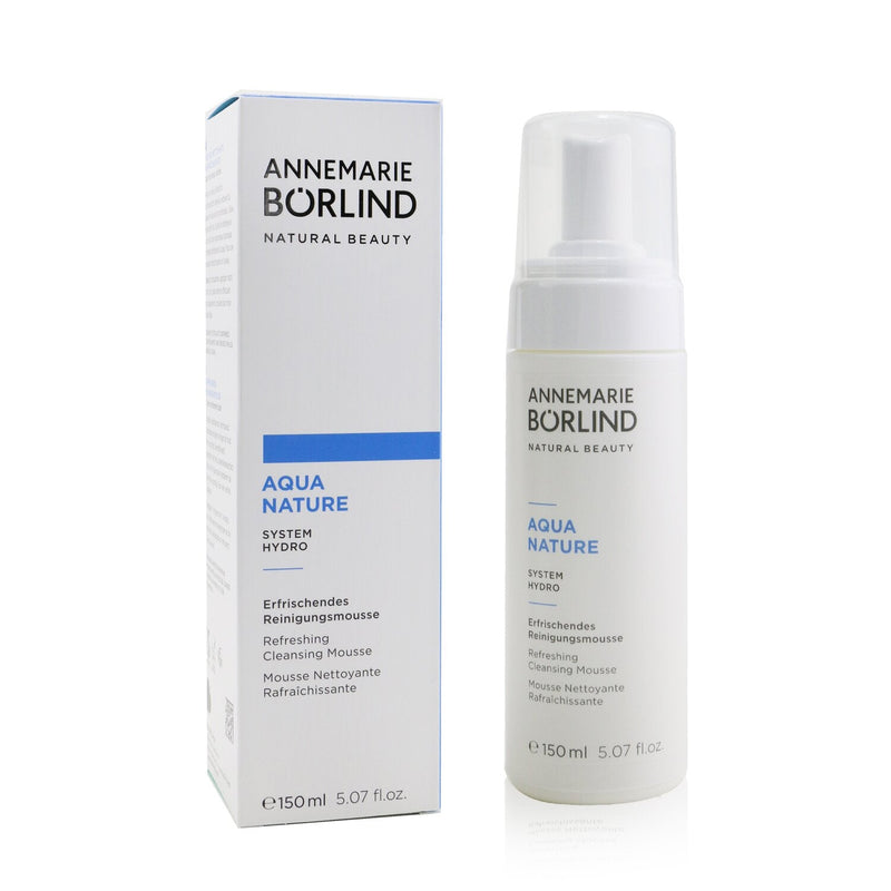 Annemarie Borlind Aquanature System Hydro Refreshing Cleansing Mousse - For Dehydrated Skin 