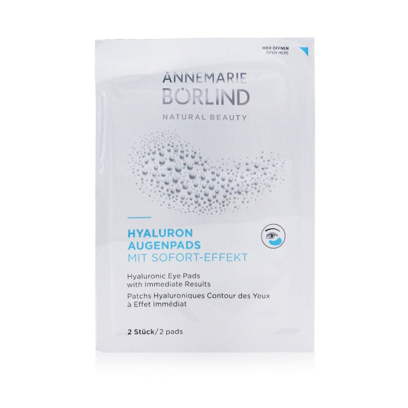 Annemarie Borlind Hyaluronic Eye Pads with Immediate Results 