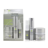 Juice Beauty Anti-Wrinkle Solutions Set: 1x Stem Cellular Anti-Wrinkle Moisturizer - 15ml/0.5oz + 1x Stem Cellular Anti-Wrinkle Booster Serum - 15ml/0.5oz + 1x Stem Cellular Anti-Wrinkle Eye Treatment - 7.5ml/0.25oz 