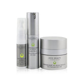 Juice Beauty Anti-Wrinkle Solutions Set: 1x Stem Cellular Anti-Wrinkle Moisturizer - 15ml/0.5oz + 1x Stem Cellular Anti-Wrinkle Booster Serum - 15ml/0.5oz + 1x Stem Cellular Anti-Wrinkle Eye Treatment - 7.5ml/0.25oz 