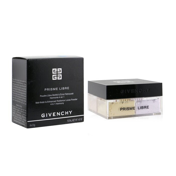 Givenchy Prisme Libre Mat Finish & Enhanced Radiance Loose Powder 4 In 1 Harmony - # 2 Satin Blanc 4x3g/0.105oz