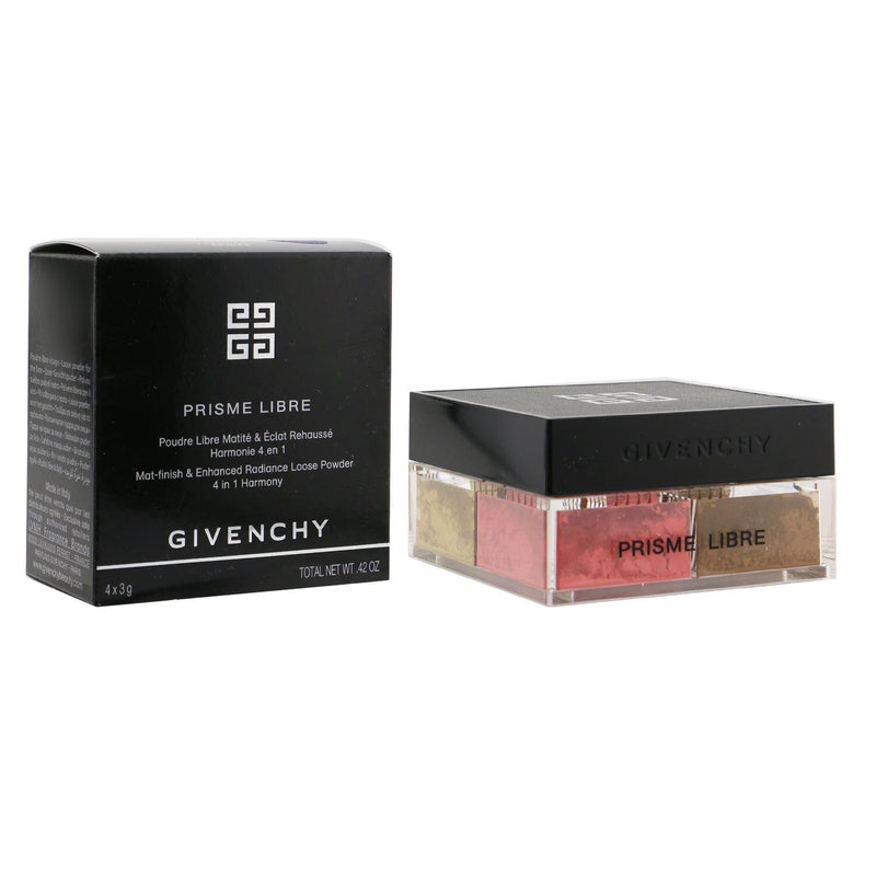 Givenchy Prisme Libre Mat Finish & Enhanced Radiance Loose Powder 4 In 1 Harmony - # 6 Flanelle Epicee 