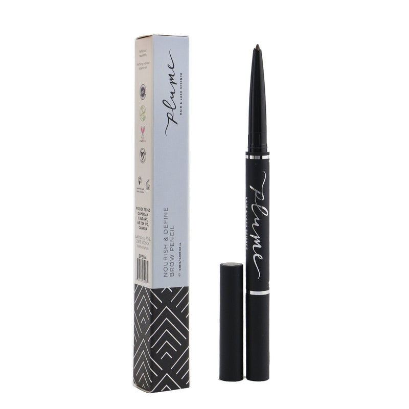 Plume Science Nourish & Define Refillable Brow Pencil - # Cinnamon Cashmere 