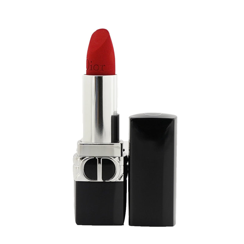 Christian Dior Rouge Dior Couture Colour Refillable Lipstick - # 999 (Velvet)  3.5g/0.12oz