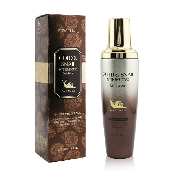 3W Clinic Gold & Snail Intensive Care Emulsion (Intense Moisturizing) 