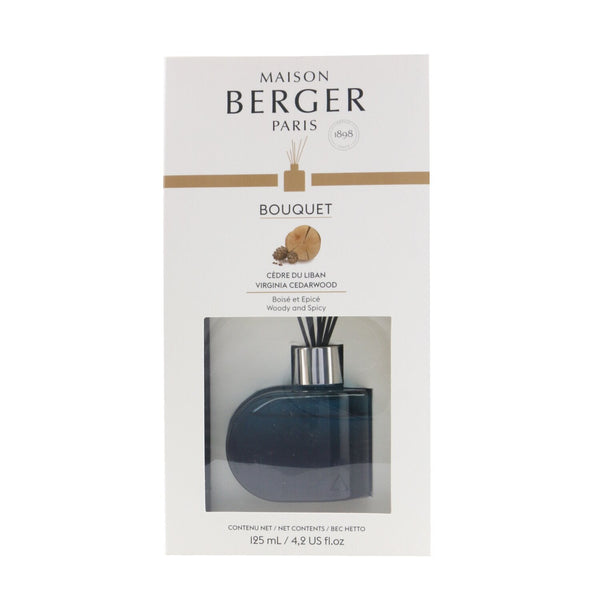 Lampe Berger (Maison Berger Paris) Alliance Turquoise Reed Diffuser - Virginia Cedarwood 