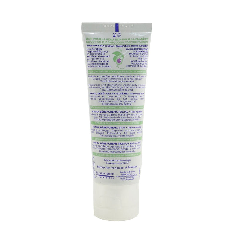 Mustela Hydra-Bebe Facial Cream With Organic Avocado - Normal Skin 