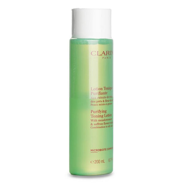Clarins Purifying Toning Lotion with Meadowsweet & Saffron Flower Extracts - Combination to Oily Skin 200ml/6.7oz