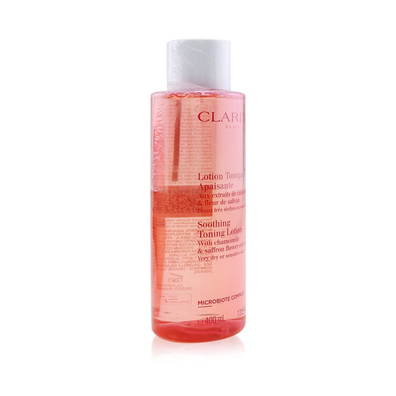 Clarins Soothing Toning Lotion with Chamomile & Saffron Flower Extracts - Very Dry or Sensitive Skin 