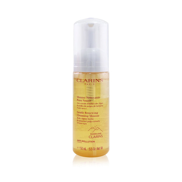 Clarins Gentle Renewing Cleansing Mousse with Alpine Herbs & Tamarind Pulp Extracts 