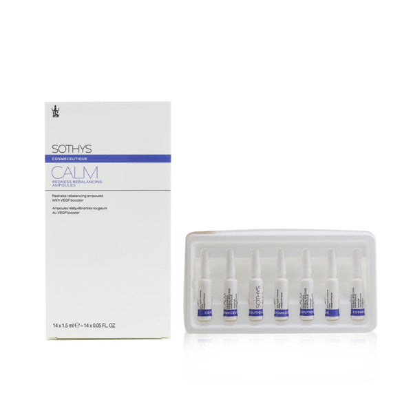 Sothys Cosmeceutique CALM Redness Rebalancing Ampoules  14x1.5ml/0.05oz