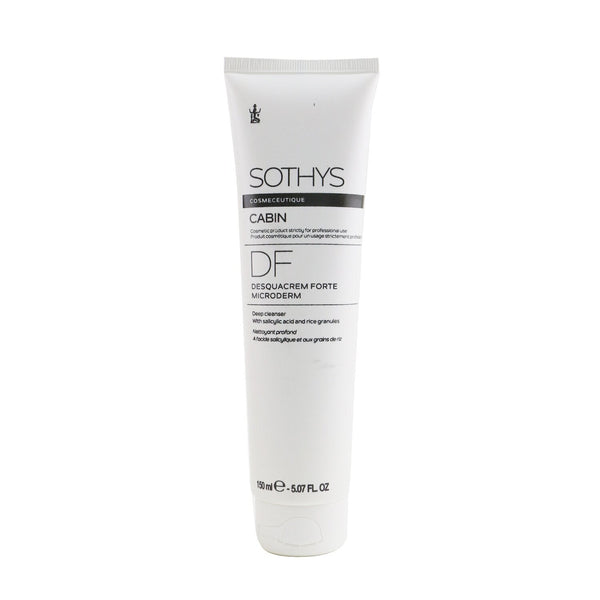 Sothys Cosmeceutique DF Desquacrem Forte Microderm Deep Cleanser - With Salicylic Acid & Rice Granules (Salon Size) 