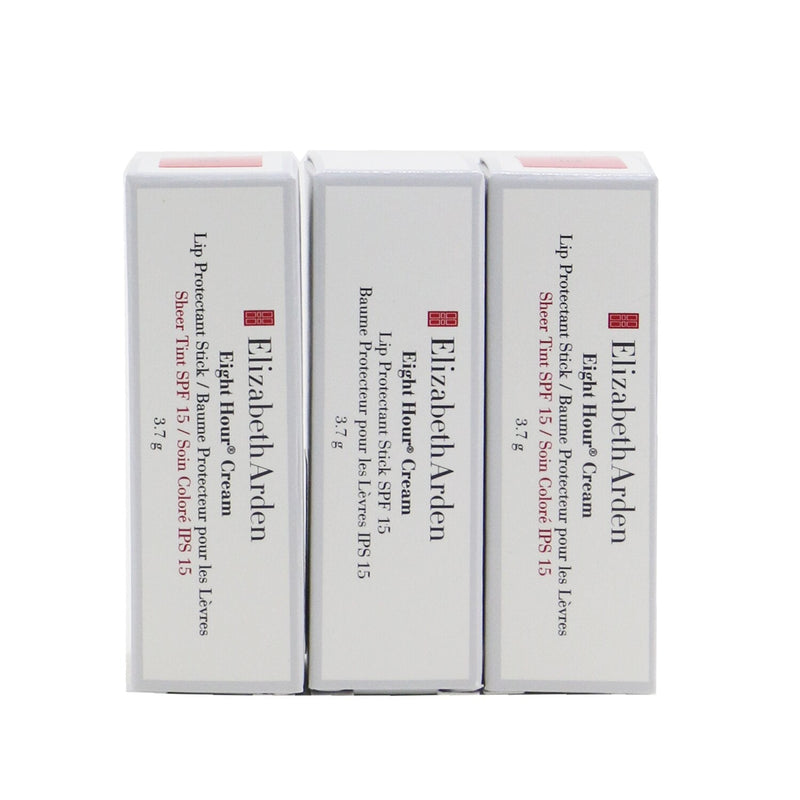 Elizabeth Arden Eight Hour Cream Lip Protectant Stick SPF 15 Trio (3x Cream Lip Stick)  3x3.7g/0.13oz