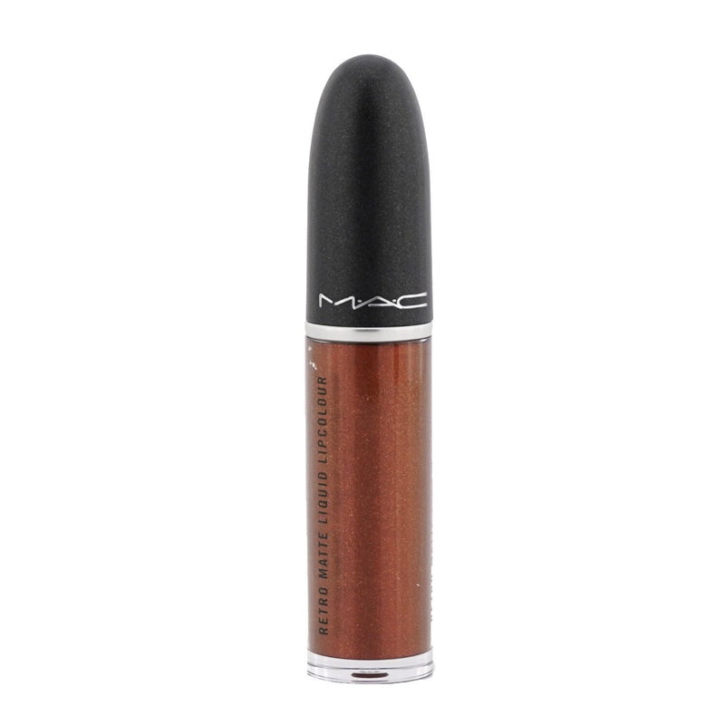 MAC Retro Matte Liquid Lipcolour - # 127 Foiled (Rose Bronze) (Metallic)  5ml/0.17oz