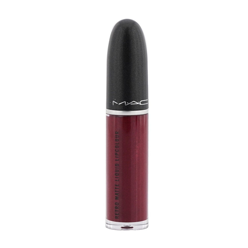 MAC Retro Matte Liquid Lipcolour - # 129 Love Weapon (Deep Blue Red) (Metallic)  5ml/0.17oz